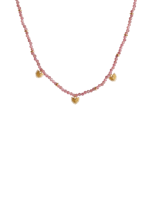 Ishtar necklace tourmaline gold photo