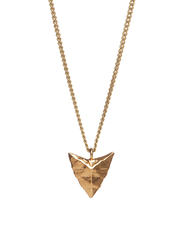 Modern primitive pendant necklace