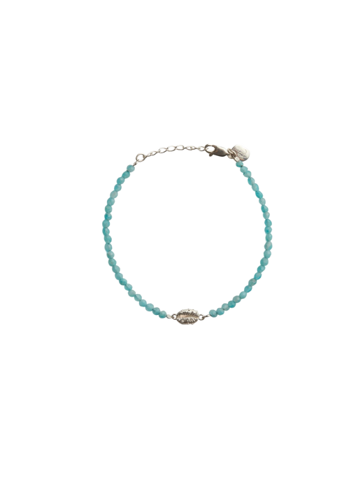 Aphrodite mini amazonite bracelet silver photo