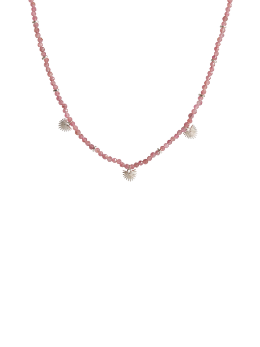 Ishtar necklace tourmaline silver photo