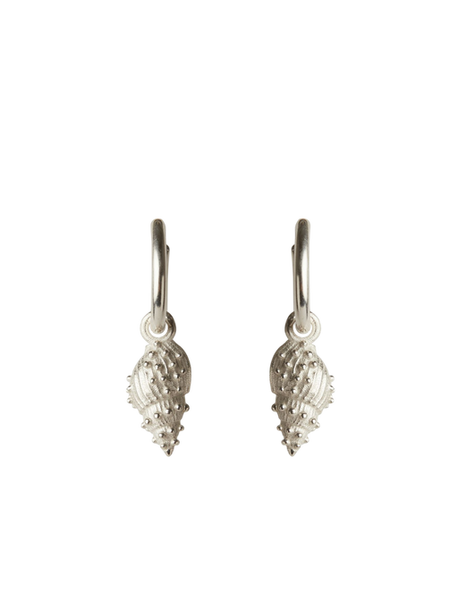 Thalassa mini hoop earrings silver photo