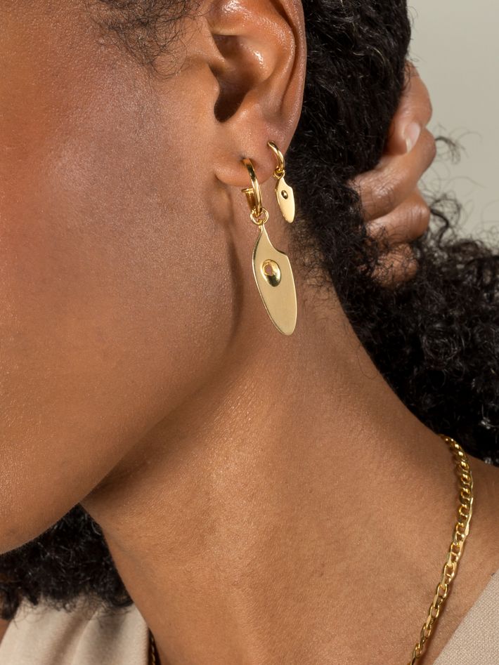 Juno gold earrings