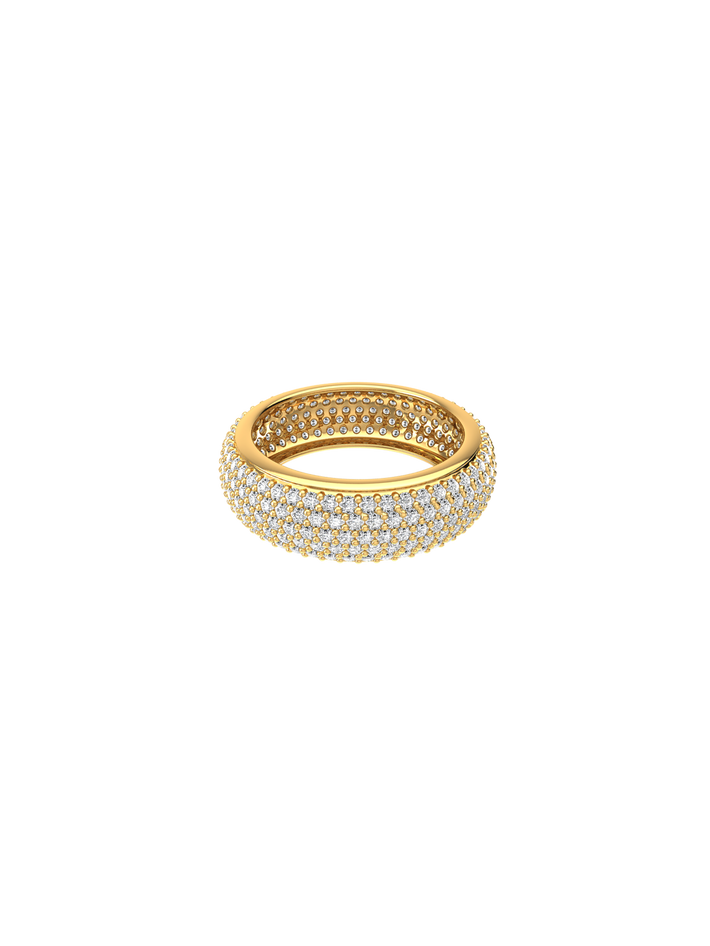 Grand pave ring