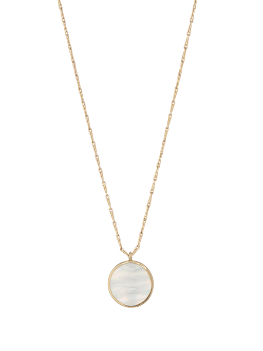 Mother of pearl chain necklace photo