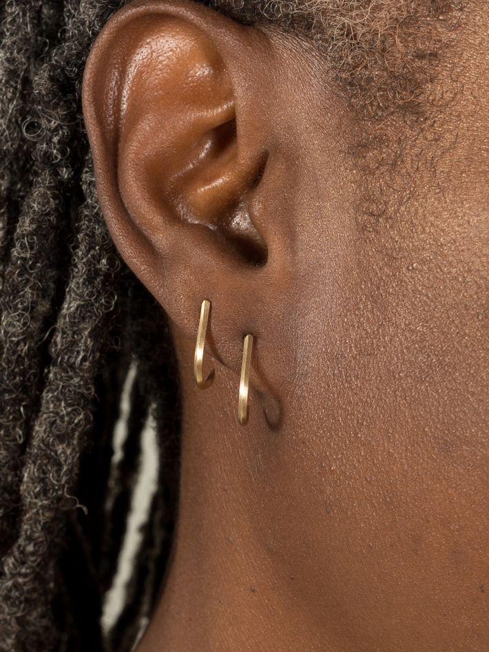 Half hoop earrings 