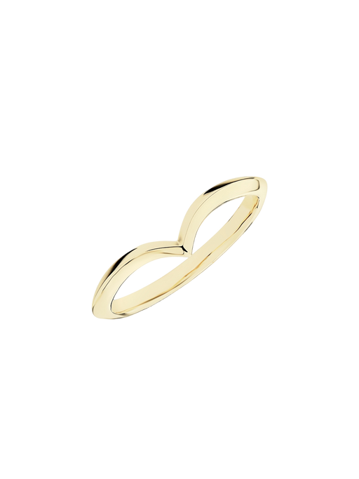 Edge wishbone ring  photo