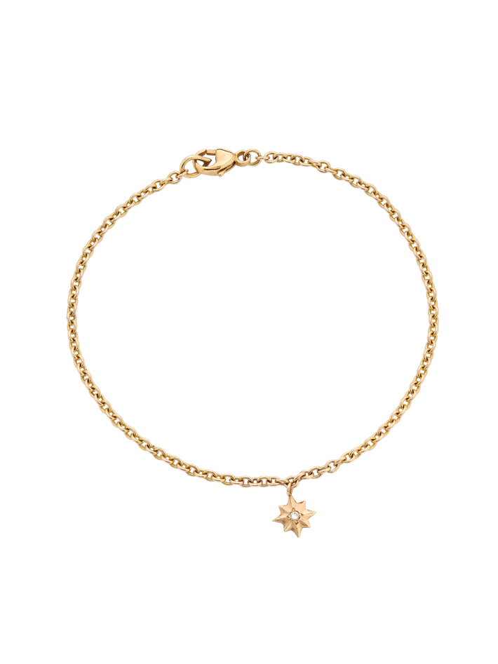 Diamond star bracelet