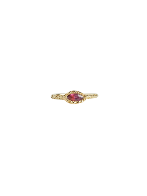 Marquise Red Sapphire Treasure Ring photo