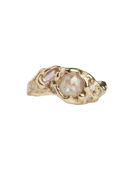 Blossom Treasure Sapphire & Diamond Ring photo