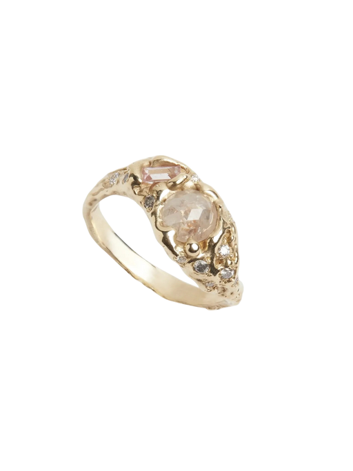 Blossom Treasure Sapphire & Diamond Ring photo