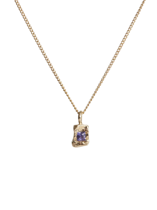 Tanzanite Rock Necklace photo