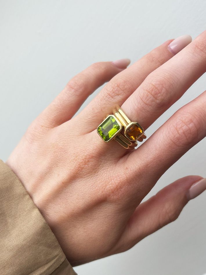 The lorde citrine ring