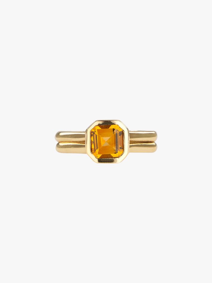 The lorde citrine ring