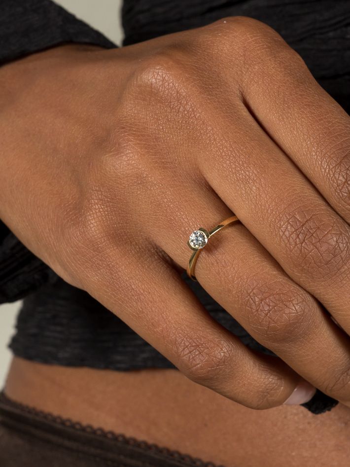 Ava classic i diamond ring