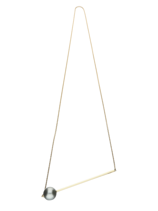 Abacus tahitian pearl necklace photo