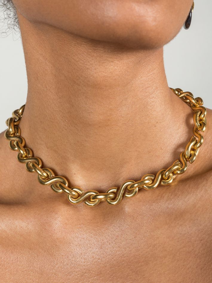 Saint malo chain necklace