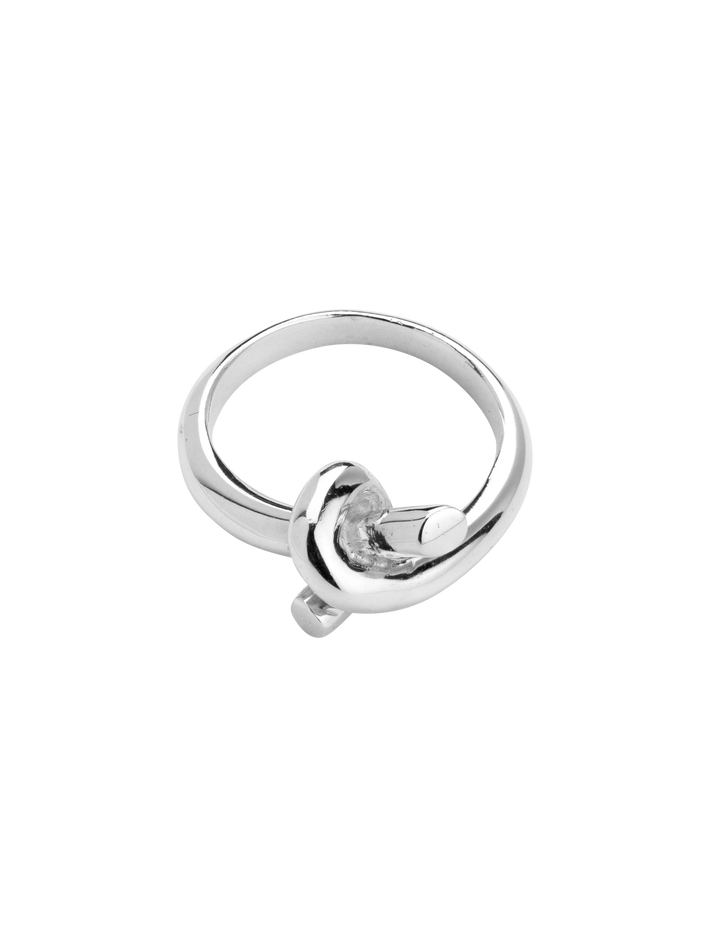 Promise knotted ring