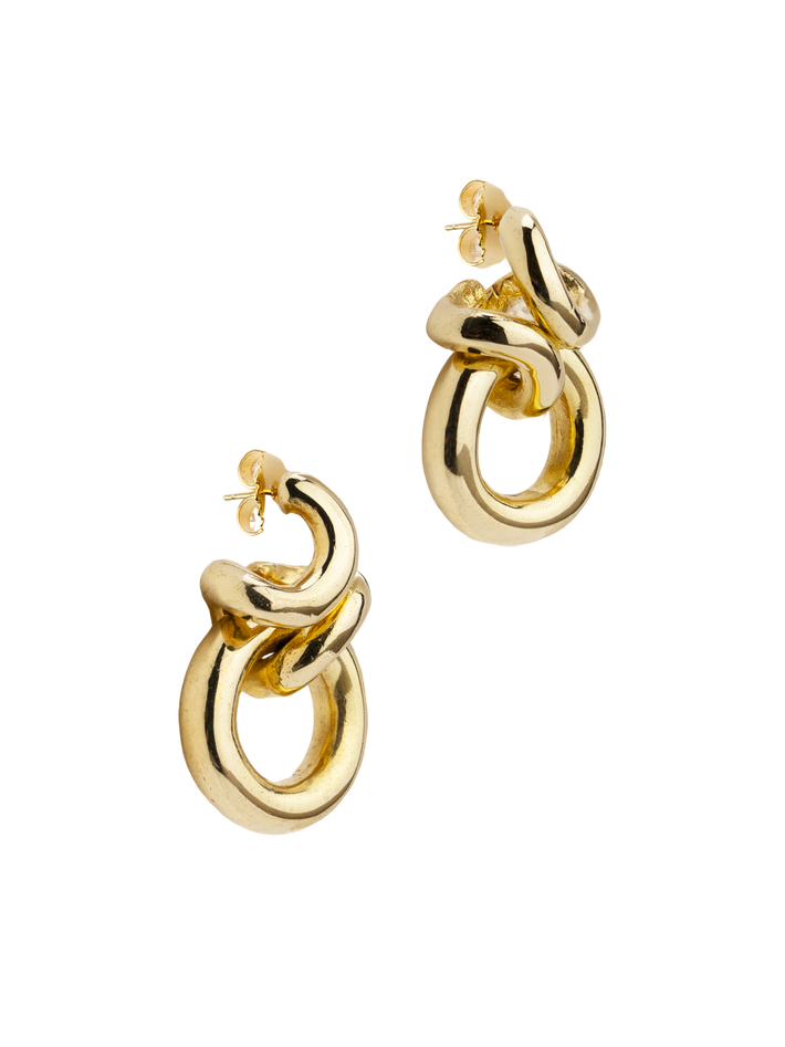 Rollo link earrings