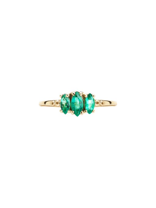 Rosa emerald ring photo