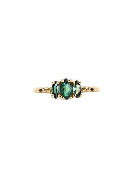 Rosa teal tourmaline ring photo