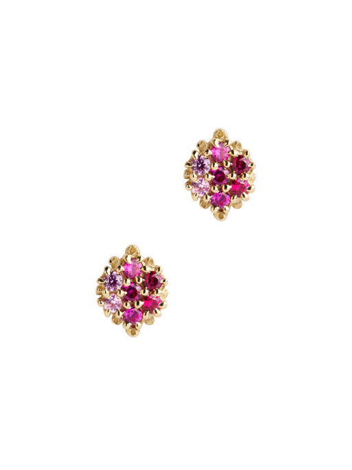Fereastra pink sapphire earrings photo