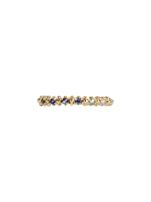 Carmel ombre blue sapphire band photo