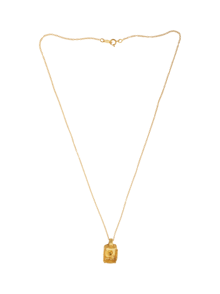 The quadrata sunken amulet necklace