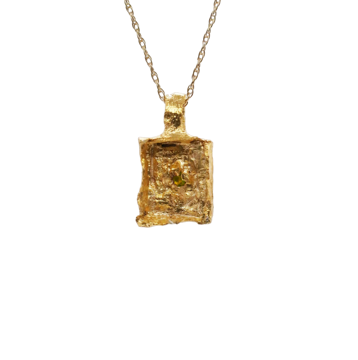 The quadrata sunken amulet necklace