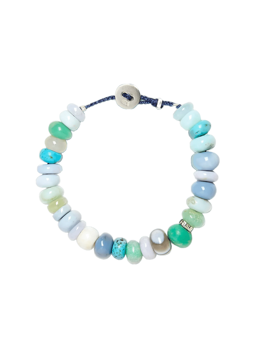 Candy gem bracelet in ocean photo