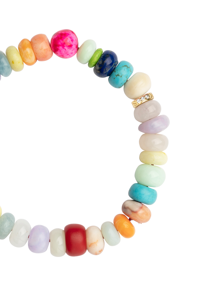 Candy Gem Honed Beaded Necklace