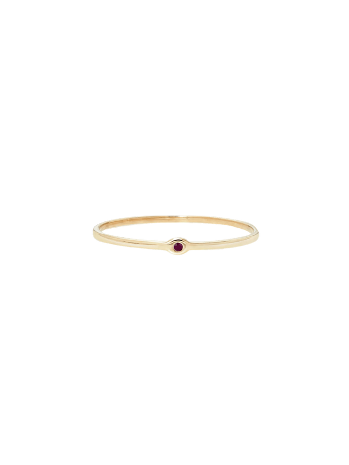 Memory ruby ring