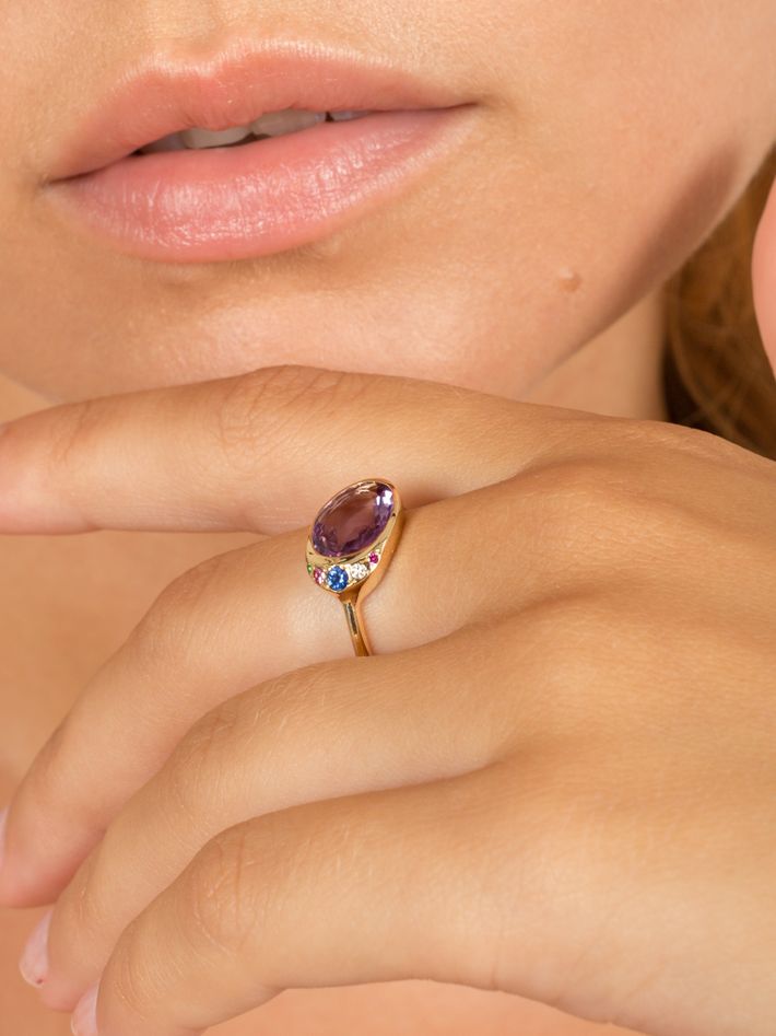 The alice amethyst ring
