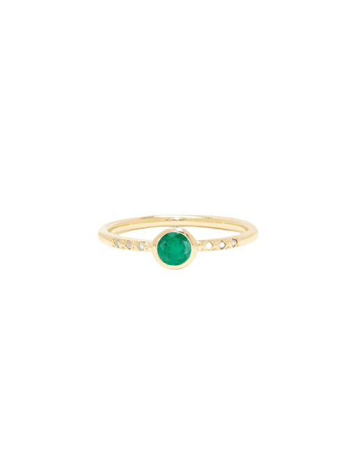 Midnight emerald ring photo