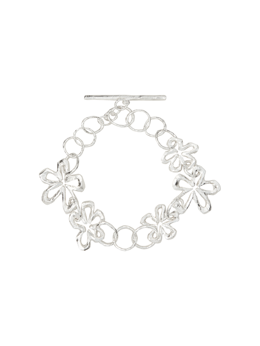 Swedish summer bracelet in silver photo