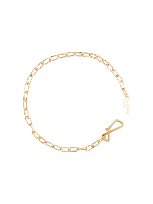 Stella bracelet in 18k yellow gold photo