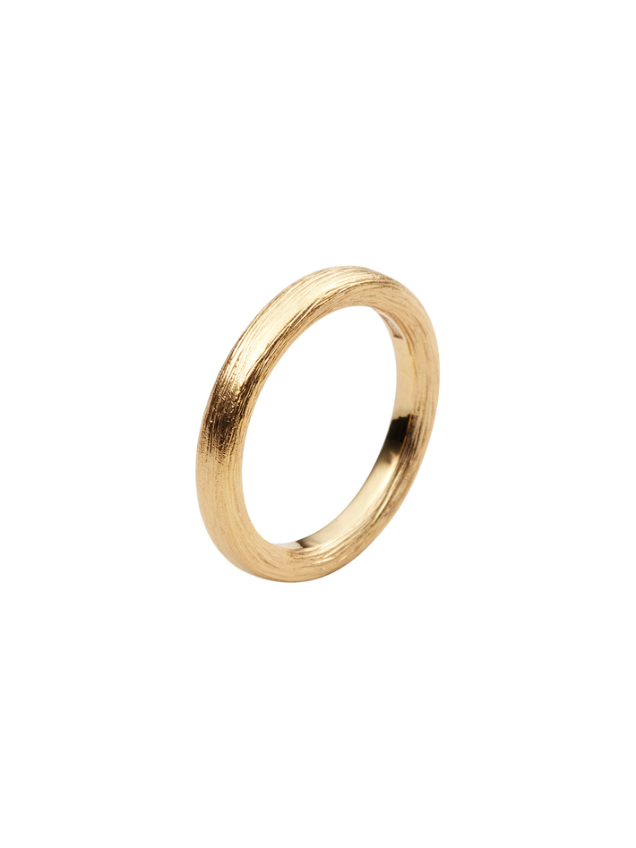 Vide plain ringin 18k yellow gold