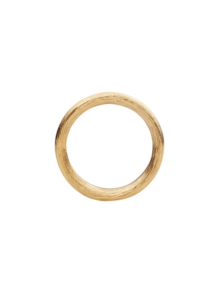 Vide plain ringin 18k yellow gold