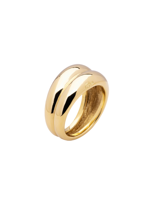 Small Nubo ring in 18k yellow gold photo