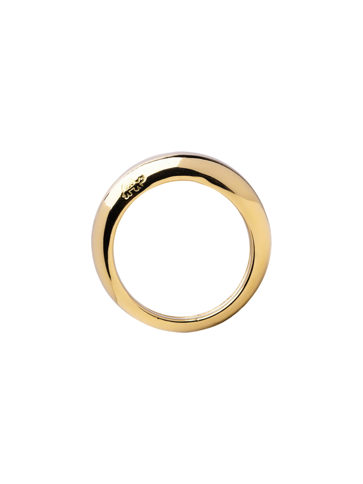 Small Nubo ring in 18k yellow gold