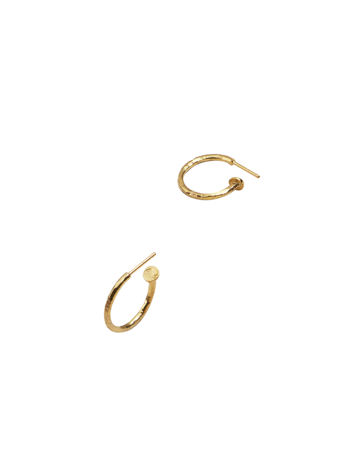 Ringo creol earrings in 18k yellow gold