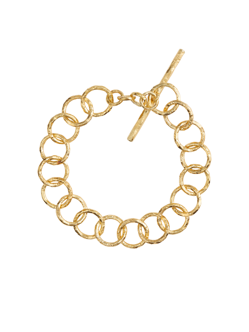 Ringo bracelet in 18k yellow gold photo