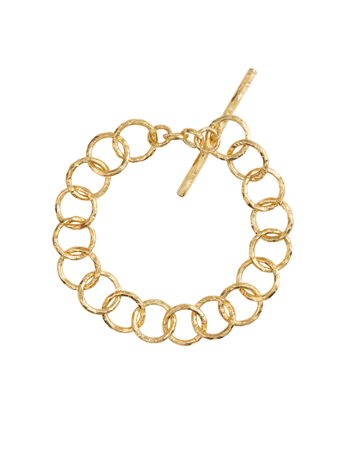 Ringo bracelet in 18k yellow gold