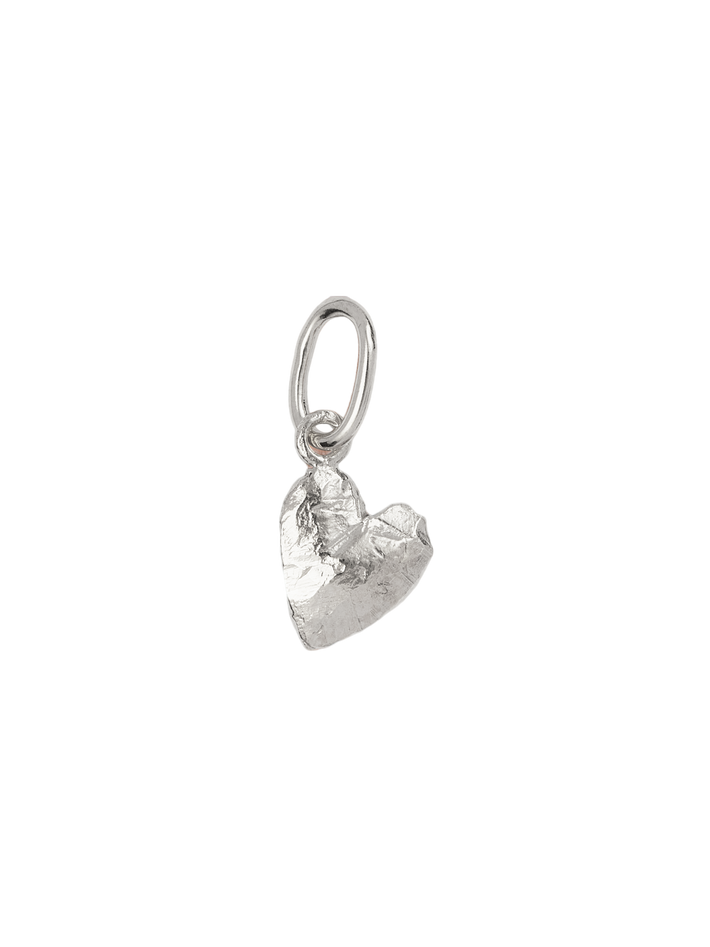 Lucky heart pendant in silver