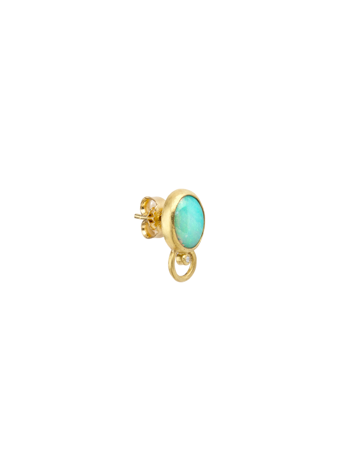 Opal earring 