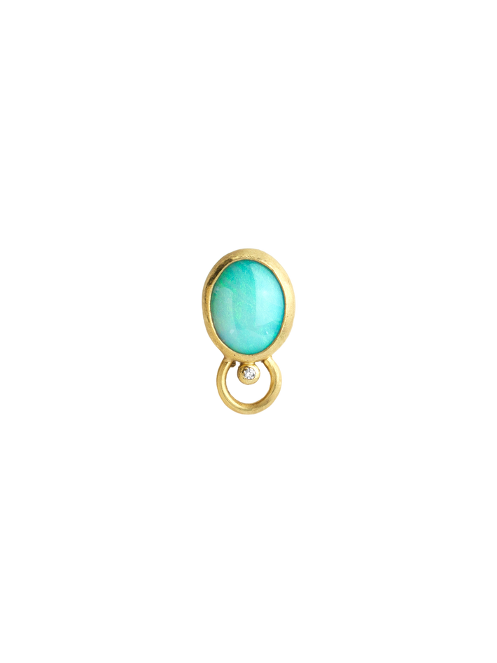 Opal earring 