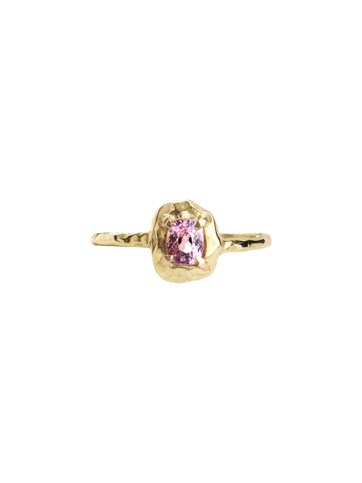 Pure single sapphire ring  photo