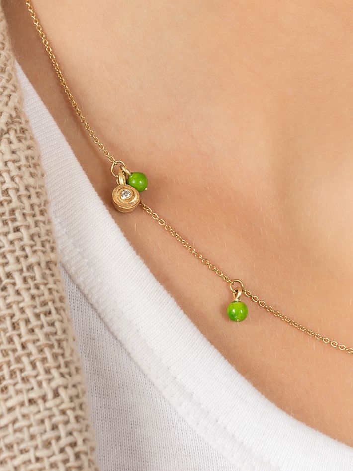 Petite charm necklace 