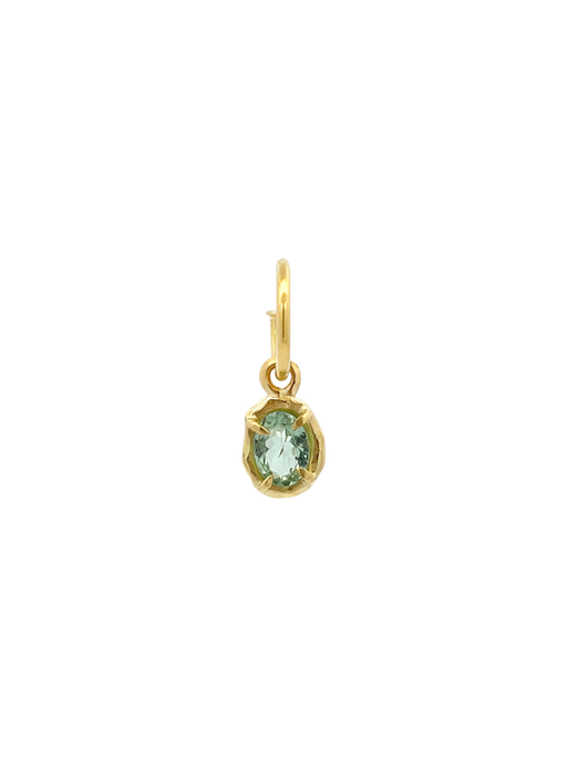 Single hoop with beryl  photo