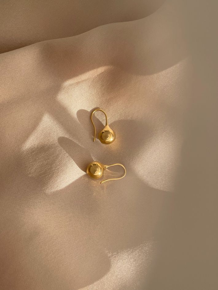 Sintra earrings in gold vermeil