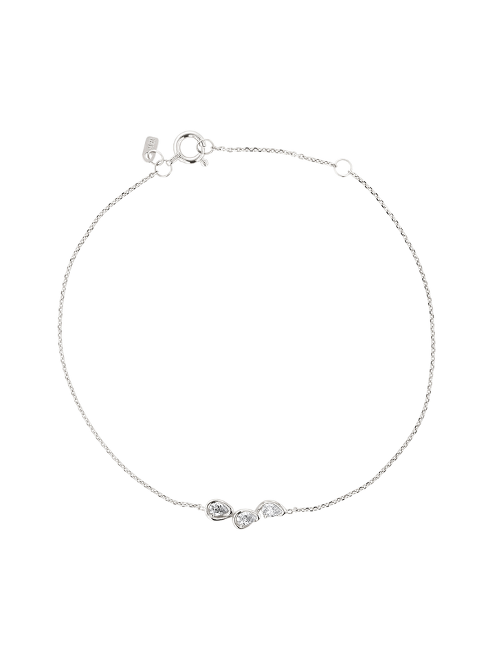 Petite diamond corridor bracelet wg